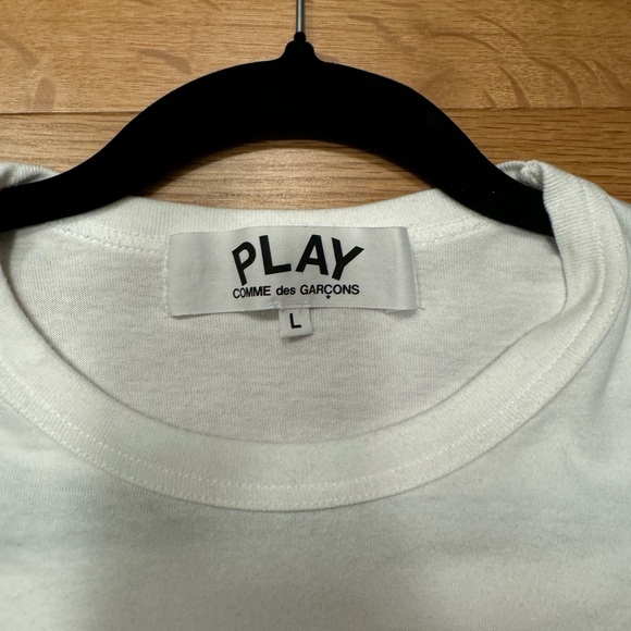 Comme des Garçons Play Men T-Shirt Size L - Picture 3 of 3